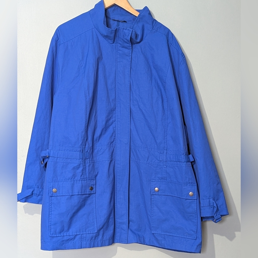 Penningtons Blue Utility Anorak Jacket
